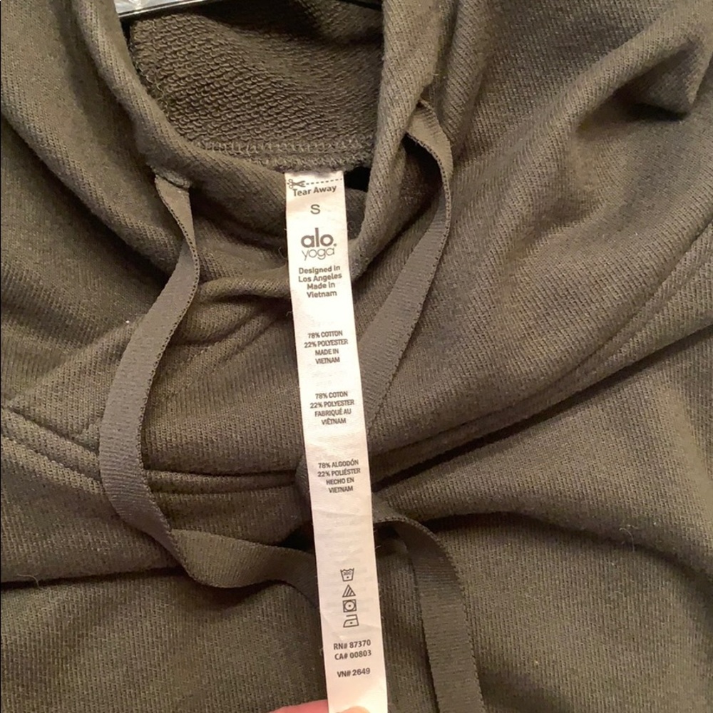 Alo Yoga peak cropped hoodie - Picture 8 of 11
